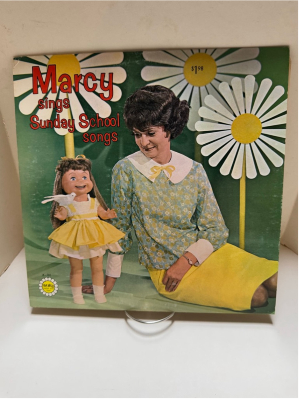 Marcy Sings Sunday School Songs Vinyl Record 1958